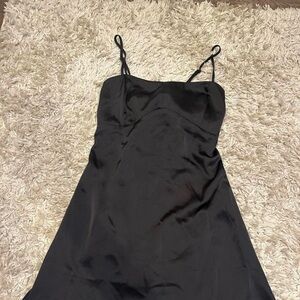 urban outfitters satin mini dress
